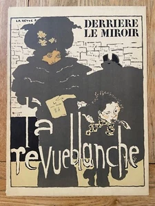 PIERRE BONNARD 1966 MAEGHT DERRIERE LE MIROIR La revue blanche PRINT ORIGINAL FR - Picture 1 of 4