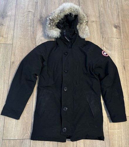 Canada Goose Black Chateau Parka taglia small uomo prezzo consigliato £ 1295 giacca cappotto