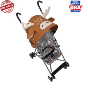Lightweight Umbrella Stroller W/ Canopy 3-Point Harness Compact Fold Travel New - Picture 1 of 8