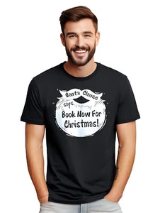 Santa Back t-shirt - Funny and Festive! 100% cotton, Funny t-shirt, Unisex Print - Picture 1 of 45