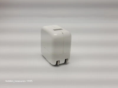 Adaptador de corriente cargador de pared USB único Apple (12 vatios) 5,2 V/2,4 A - blanco  Foto 1 de 4