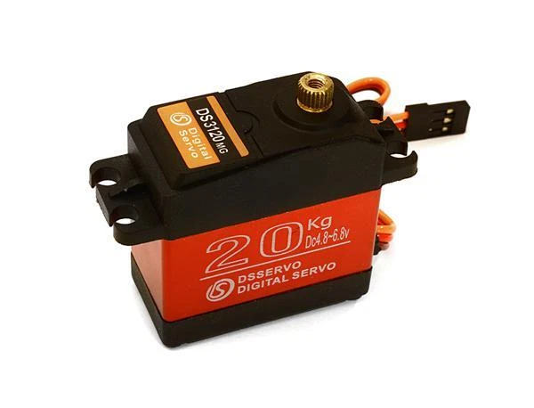 DS3120MG Standard Size Digital Servo 20kg Torque 40x20x41mm 0.16s 278oz-in - Image 1 of 1