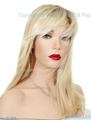 Camilla | Jon Renau | Monotop Wig | Long Straight NEW Laguna Blond 24/102S12 -2 - Image 1 of 4
