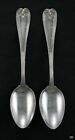 Antique Pair Tiffany & Co Colonial Sterling Silver Table Place Spoons 8.5"
