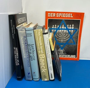 Holocaust Germany Jewish Book Lot of 6 + Magazine Der Spiegel Nr. 31 19 - Picture 1 of 23