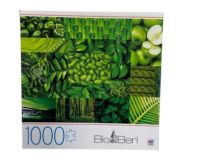Rompecabezas Big Ben 1000 piezas con naturaleza verde y frutas 27" X 20" Foto 1 de 2