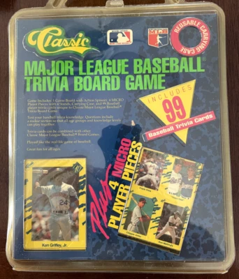1990 CLASSIC BASEBALL Yellow Set (SEALED) Ken Griffey Jr + 1991 Draft Picks Set - Image 1 of 2