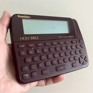 Vintage Franklin Digital Electronic Bible King James Version KJV KJ 31 READ NOTE - Bild 1 von 6