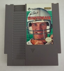 John Elway's QUARTERBACK - Nintendo NES Football Game Vintage 