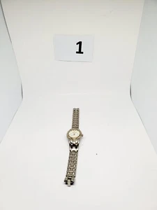 Ladies Precision GRUEN Silver Crystal Classic Bracelet Watch, GP425L sz. small - Picture 1 of 20