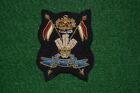 The 9/12th Royal Lancers (Prince Of Wales's) Officers Embroidered Beret badge