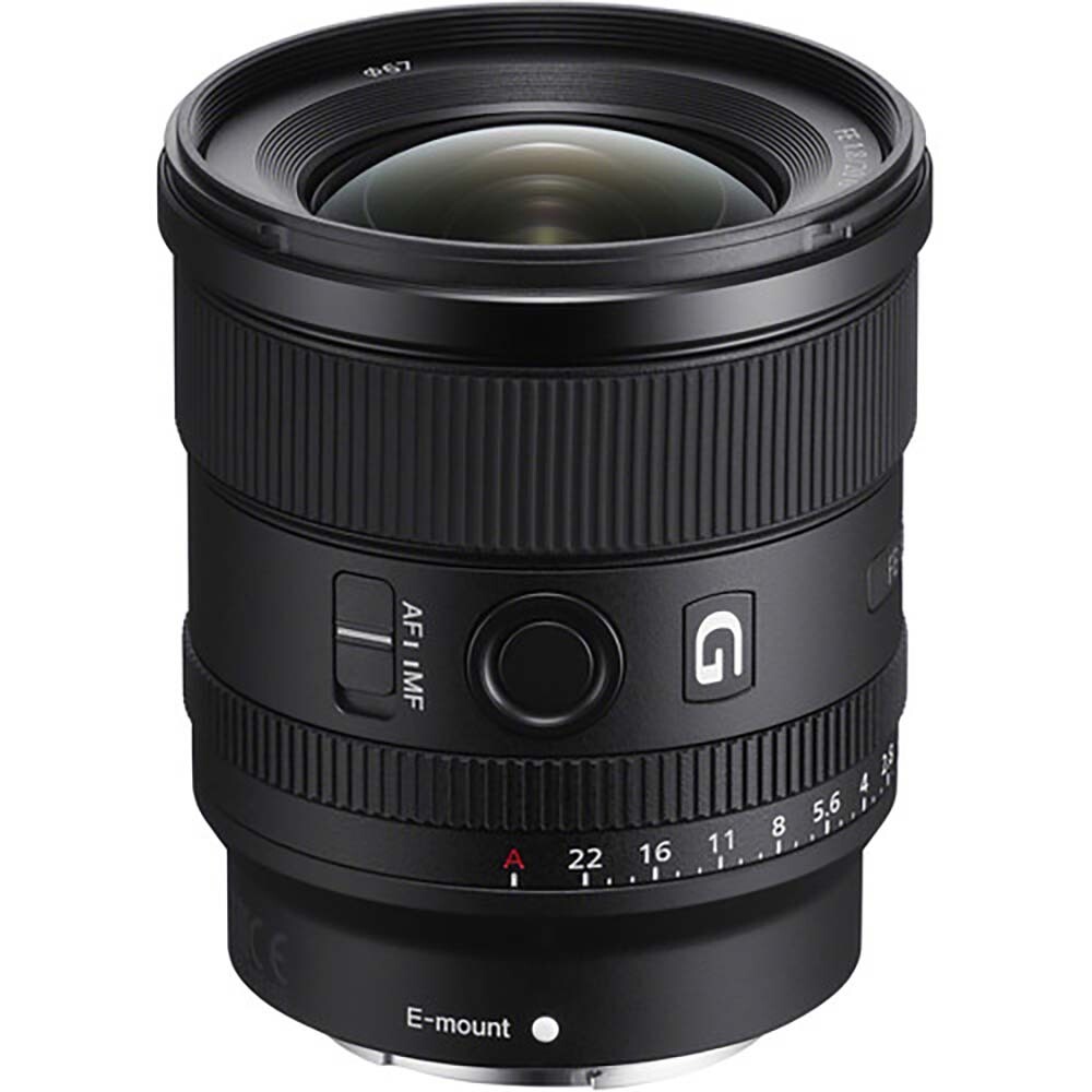 [未使用] SONY FE 20mm F1.8 G E-mount 保護レンズ付 Sony FE 20mm f/1.8 G Lens