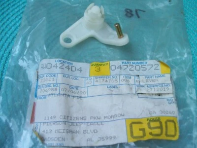 NOS MoPar 1993-1998 Jeep Grand Cherokee defroster door LEVER 4720572 - Image 1 of 3