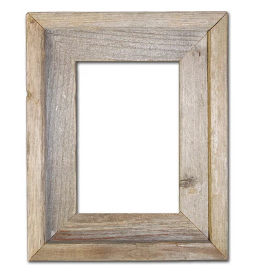 4x6-2" Wide Signature Reclaimed Rustic Barn Wood Open Frame (No Glass Or Back) - Image 1 of 3
