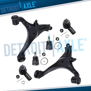 New 6pc Front Lower Control Arm w/Ball Joints + Outer Tie Rod Ends for Acura EL - Picture 1 of 7