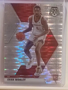 2021 Chronicles Draft Picks Mosaic Evan Mobley SILVER PULSAR Rookie USC  - Picture 1 of 2