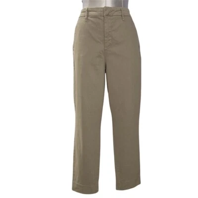 Pantalón Chino Level 99 10 Caqui Beige Pierna Recta Bolsillo Lavable Carrera Informal Foto 1 de 4