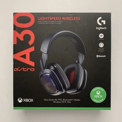 Logitech Astro A30 LightSpeed Wireless Gaming Headset NIB (Sealed) - Image 1 of 4