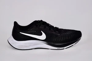 Nike Men Air Zoom Pegasus 37 BQ9646-002 Black Running Shoes Sneakers Size 10.5 - Picture 1 of 12