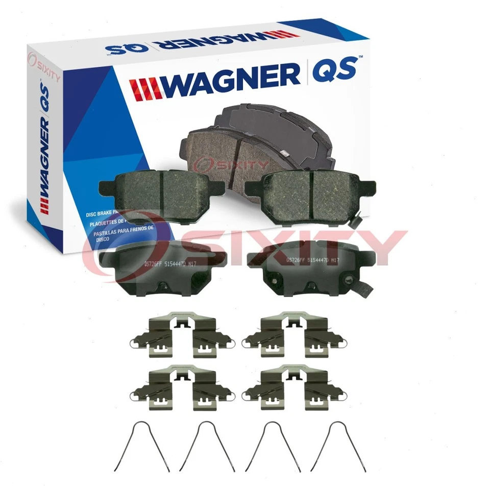 Juego de pastillas de freno de disco trasero Wagner QS para Toyota Yaris 2012-2018 1,5 L L4 freno yg Foto 1 de 4