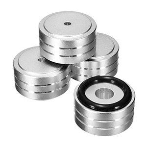 4 PièCes SéRies 40X20Mm Aluminium HIFI Haut-Parleur Support D'Isolement Pl6104 - Imagen 1 de 7