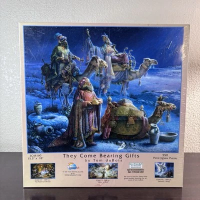 They Come Bearing Gifts SunsOut 550 Piece Jigsaw Puzzle  - Image 1 of 4