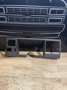 88-94 OBS Chevy GMC Truck Silverado Tahoe Dash Speedometer Radio Bezel - Picture 1 of 10