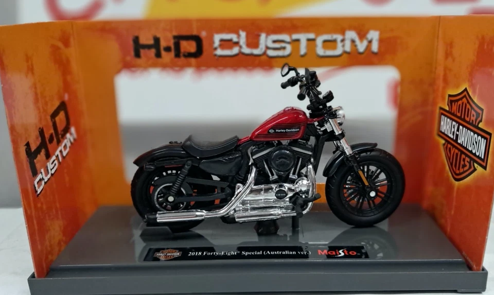 MAISTO 1/18 - HARLEY DAVIDSON 2018 FORTY-EIGHT SPECIAL - Immagine 1 di 2