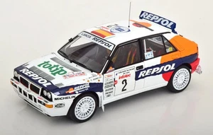 Kyosho 1:18 Lancia Delta HF Integrale Evolizone #2 Tour de Corse 1993 08348J - Picture 1 of 2