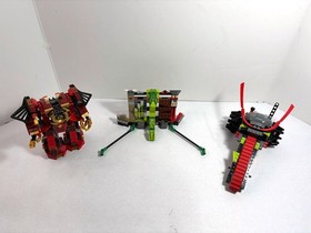 LEGO Ninjago LOT: Samurai Mech 9448 + Training Set 9558 + Warrior Bike 70501