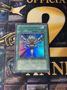 Yugioh! Monster Reborn LOB-118 Ultra Rare 1st Edition GLOSSY MP/LP - Bild 1 von 14