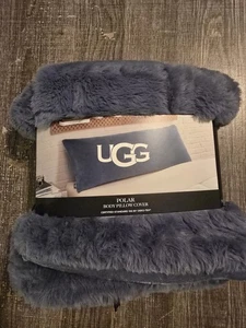 UGG Polarkörper Kissenbezug, 20"x 54" superweich flauschig blau/grau Kissenbezug - Bild 1 von 6
