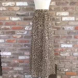 CATO Damen Maxirock Wild Leopardenmuster lang Pullon M - Bild 1 von 5