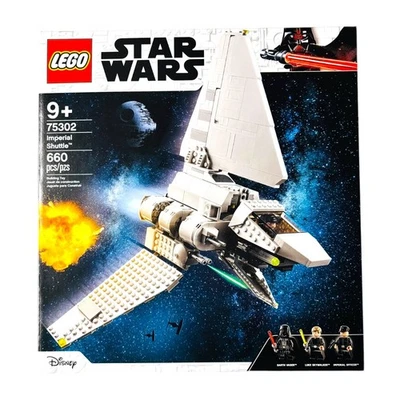 LEGO Star Wars 75302 Imperial Shuttle Building Toy 660 Pieces BRAND NEW SEALED - Image 1 of 4
