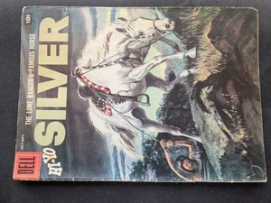 Dell The Lone Ranger's Horse: Hi-Yo Silver Vol. 1 # 23 Regular Cover Jul '57 (VG - Picture 1 of 3