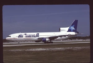 Orig 35mm airline slide Air Transat L-1011-100 C-FTNC - Picture 1 of 1