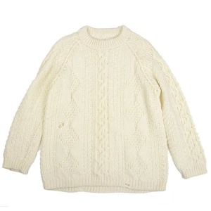 Maison Martin Margiela 10 Low Gauge Crushed Cable Knit Sweater Size S (K-161850) - Bild 1 von 12