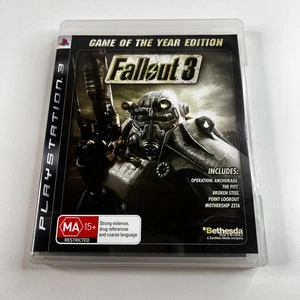 Fallout 3 Game of the Year Edition GOTY Playstation 3 (PS3, 2008 PAL) Complete - Bild 1 von 5