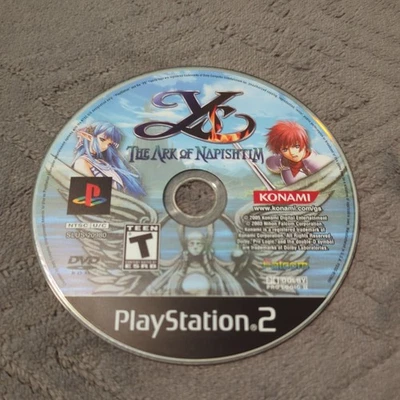 Ys: The Ark of Napishtim (PS2, 2005) DISC ONLY, TESTED & WORKING - Image 1 of 2
