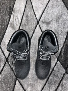 Louis Vuitton Timberland Boots Black Size 9 - Picture 1 of 7