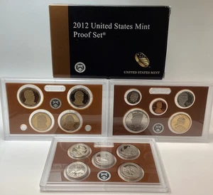 2012 Proof Set U.S. Mint OVP mit COA - Bild 1 von 3