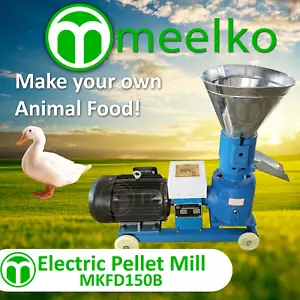 MOLINO DE PELLETS MOTOR ELÉCTRICO 4KW Stock EE. UU. (3mm AVES) - MKFD150B - Imagen 1 de 8