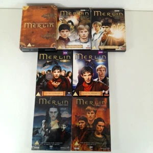 BBC Merlin Series DVD Complete Boxset Bundle Seasons 1-3 - Series 3 Sealed - Imagen 1 de 8