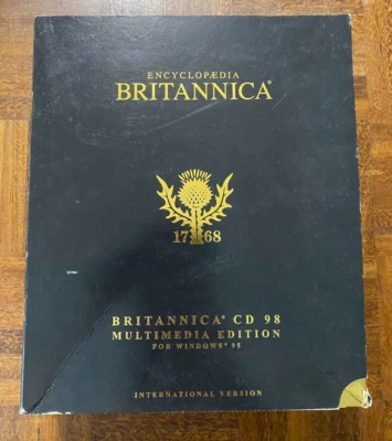 Encyclopaedia Britannica CD 98 Multimedia Edition for Windows 98. - Image 1 of 4