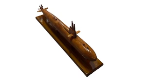 Skipjack Class Submarine Wood Desktop - Picture 1 of 5