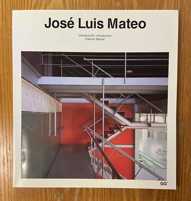 Jose Luis Mateo Softcover 1992 Architecture Excellent Condition - Image 1 of 2