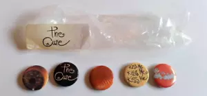 Juego de Insignias Botón Pinback THE CURE 1987 Kiss Me Kiss Me Promo De Colección - Imagen 1 de 1