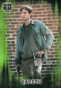 The Walking Dead Hunters & Hunted 2018, #74 tarjeta base verde de Gareth #15/25 - Imagen 1 de 2