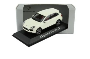 RARO PORSCHE CAYENNE (92A) TURBO S 2013 BLANCO 1:43 MINICHAMPS (MODELO DISTRIBUIDOR) - Imagen 1 de 4