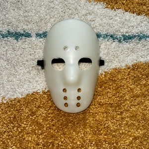 Glow in the Dark Jason Voorhees hockey style Halloween mask adult - Picture 1 of 8